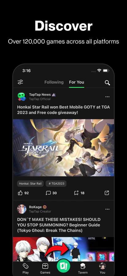 taptap screenshot