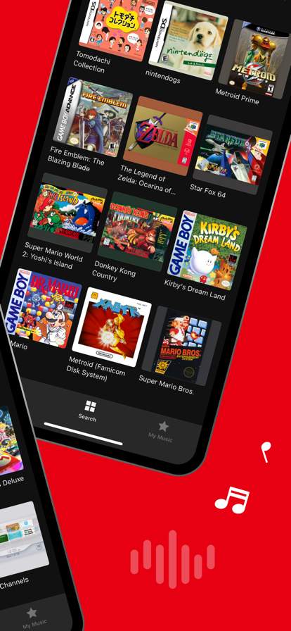 nintendo-music screenshot