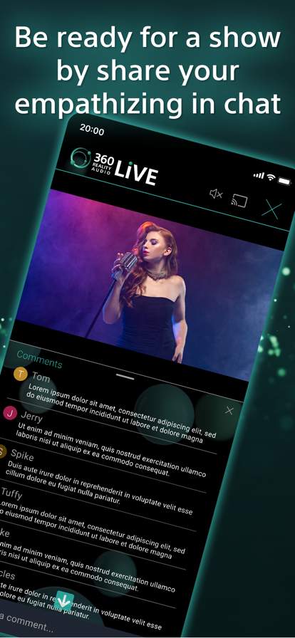 360-reality-audio-live screenshot