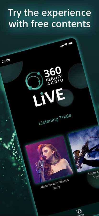 360-reality-audio-live screenshot