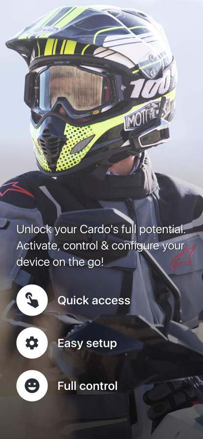 cardo-connect screenshot