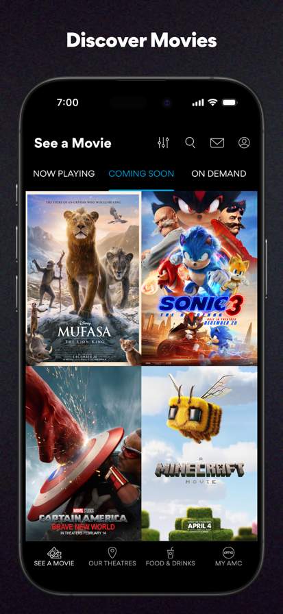 AMC Theatres: Movies & More screenshot