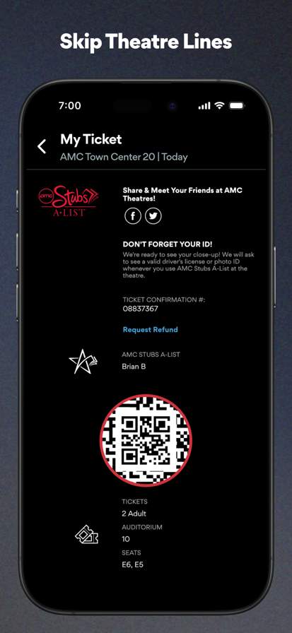 AMC Theatres: Movies & More screenshot