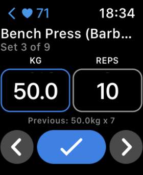 hevy---workout-tracker-gym-log screenshot
