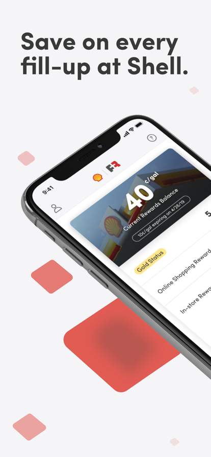 Fuel Rewards® program screenshot