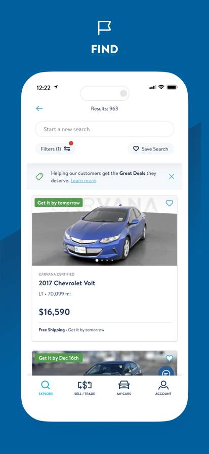 carvana-buysell-used-cars screenshot
