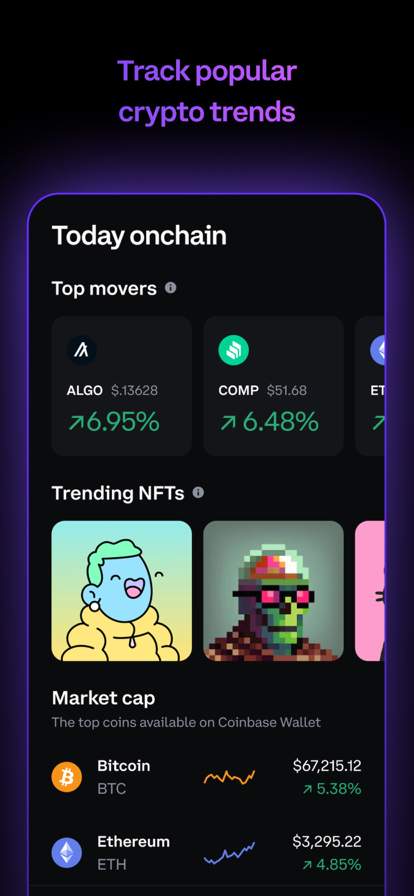 coinbase-wallet-nfts-crypto screenshot