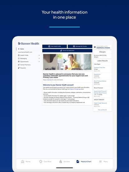 banner-health screenshot