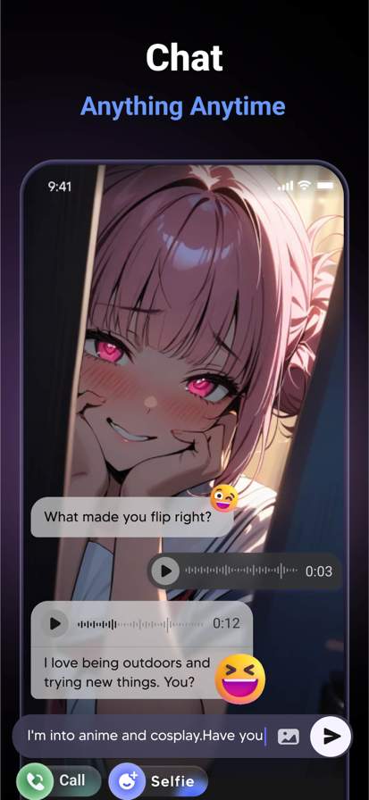 Flipped:Chat with AI Character screenshot