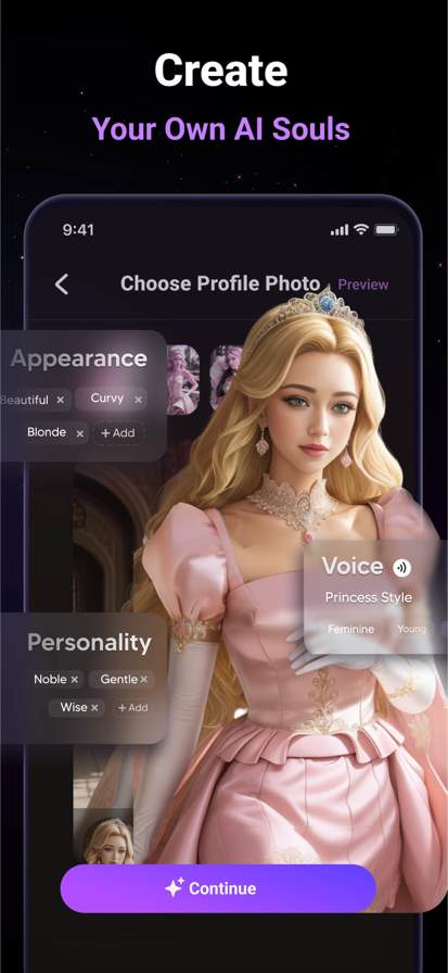 Flipped:Chat with AI Character screenshot