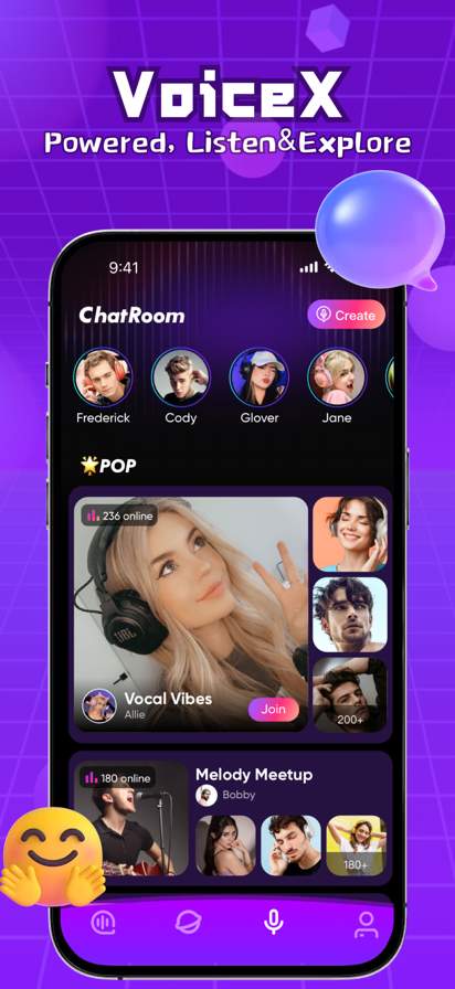 vxlivevoice-chatadult-share screenshot