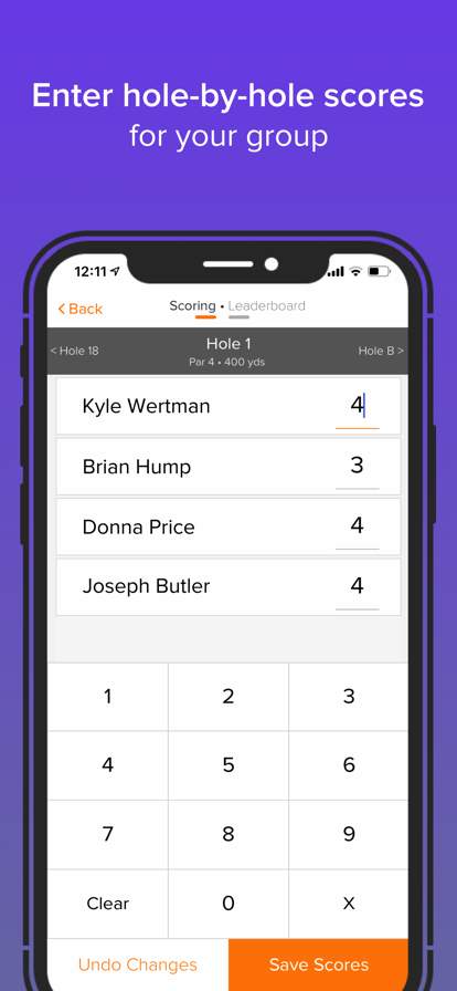 golf-genius screenshot