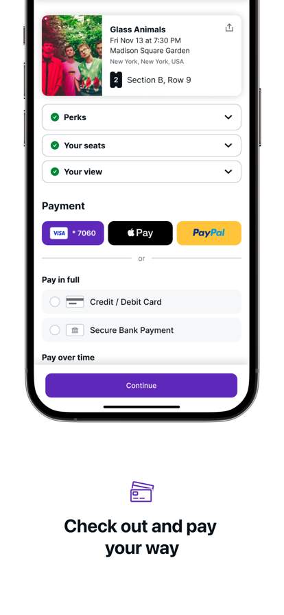 StubHub: Event Tickets screenshot