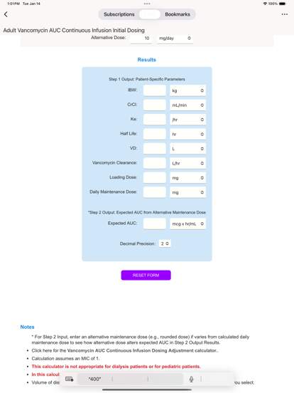 micromedex screenshot