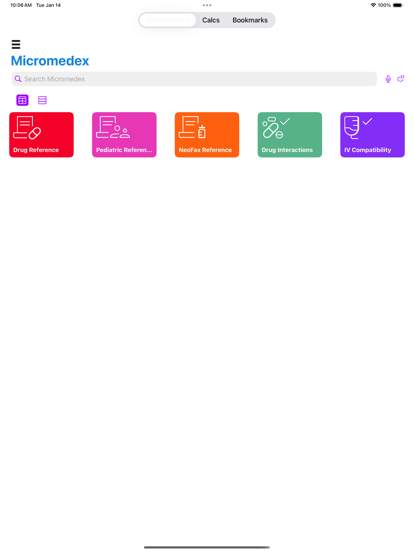 micromedex screenshot