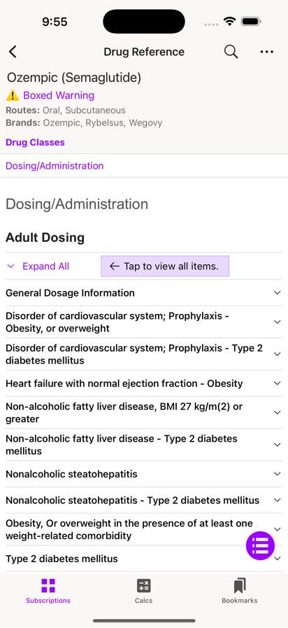 micromedex screenshot
