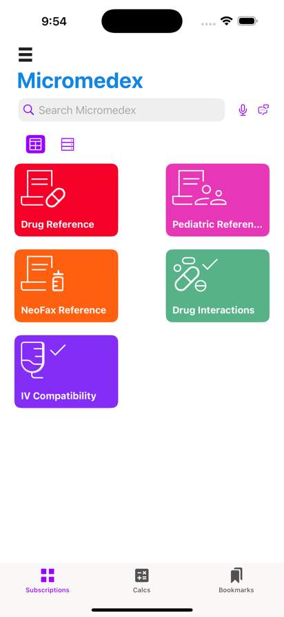 micromedex screenshot