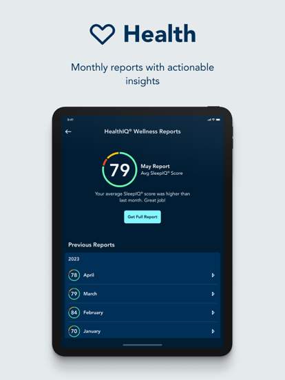 sleep-number screenshot