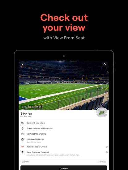 seatgeek---buy-event-tickets screenshot