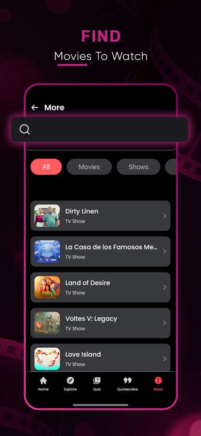 eventmanager-movies-shows screenshot