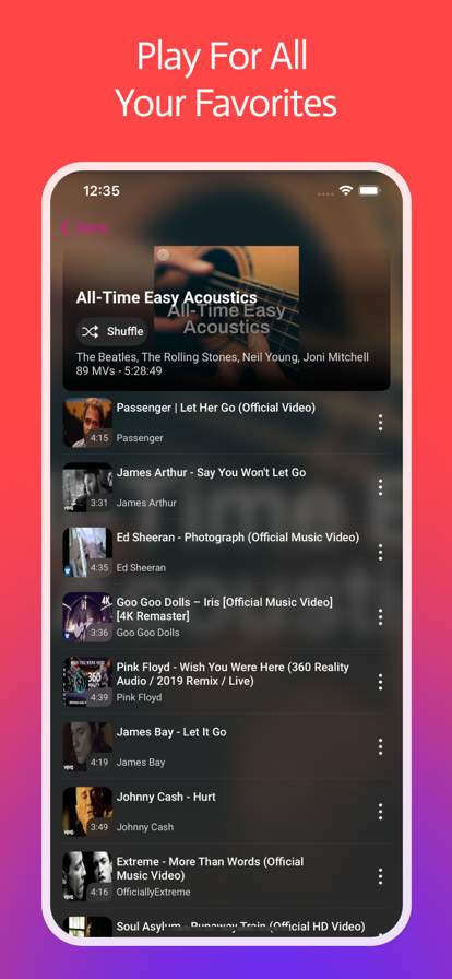 Music Player ‣ MP3 PLAYER screenshot