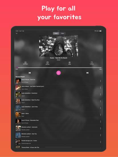 Music Player ‣ MP3 PLAYER screenshot