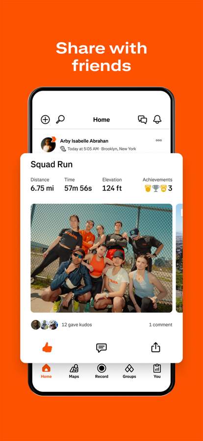 strava-run-bike-hike screenshot