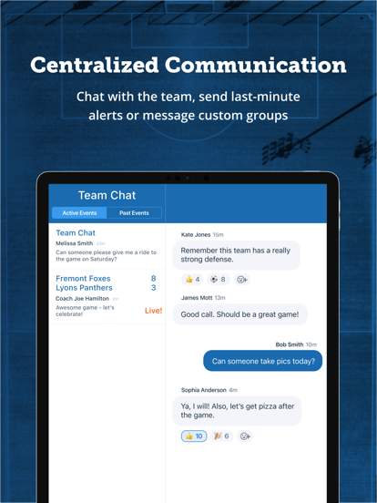 TeamSnap screenshot