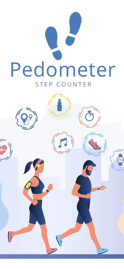 pedometer-α---step-counter screenshot