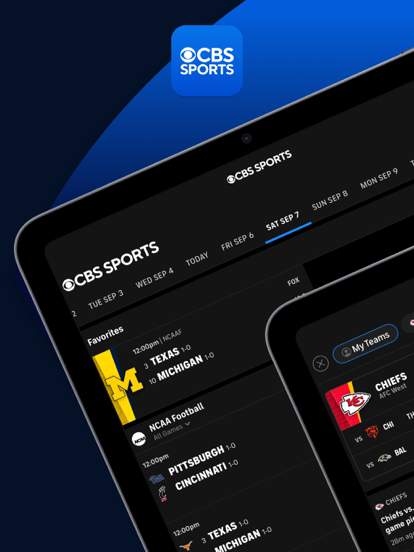 CBS Sports App: Scores & News screenshot