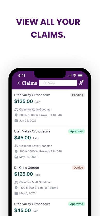 select-health screenshot