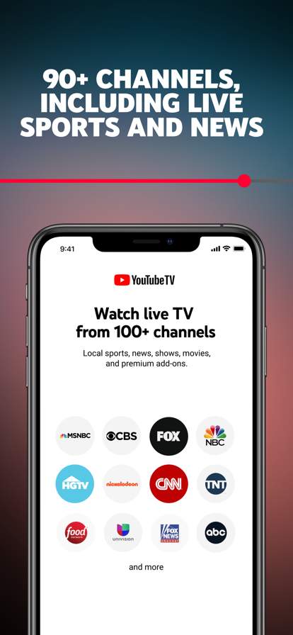 youtube-tv screenshot