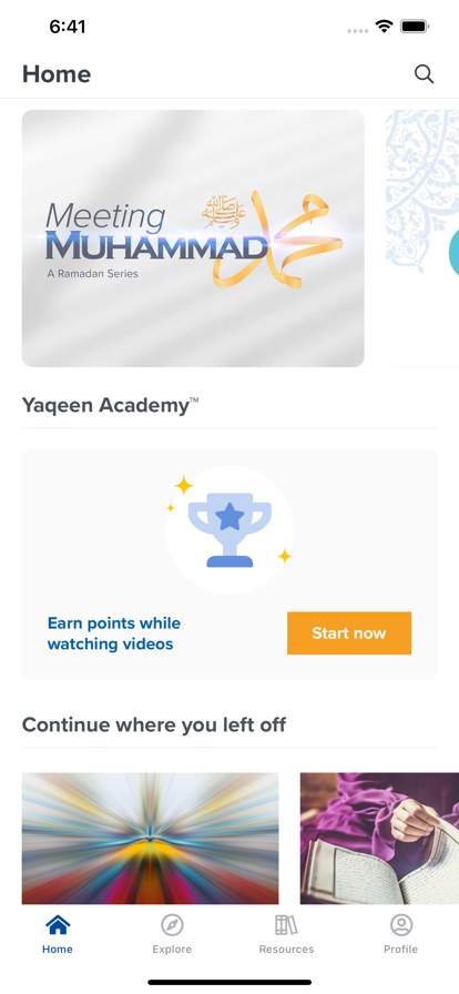 Yaqeen Institute screenshot