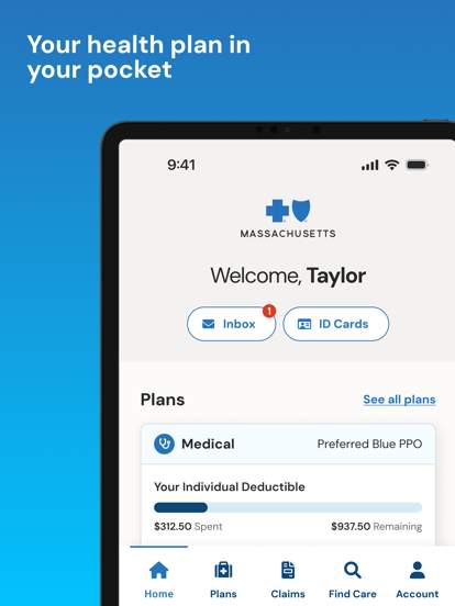 bcbsma-myblue-member-app screenshot