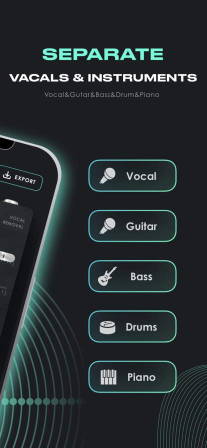 music-remover-audio-separator screenshot