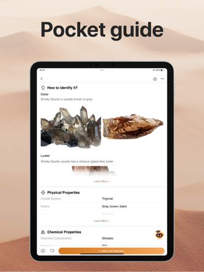 Rock Identifier: Stone ID screenshot