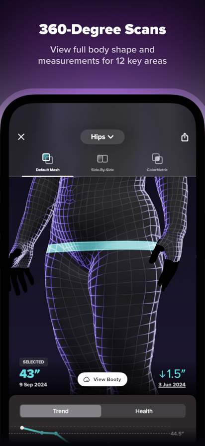 ZOZOFIT: 3D Body Scanner screenshot