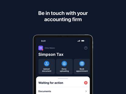 taxdome-client-portal screenshot
