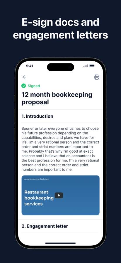 taxdome-client-portal screenshot