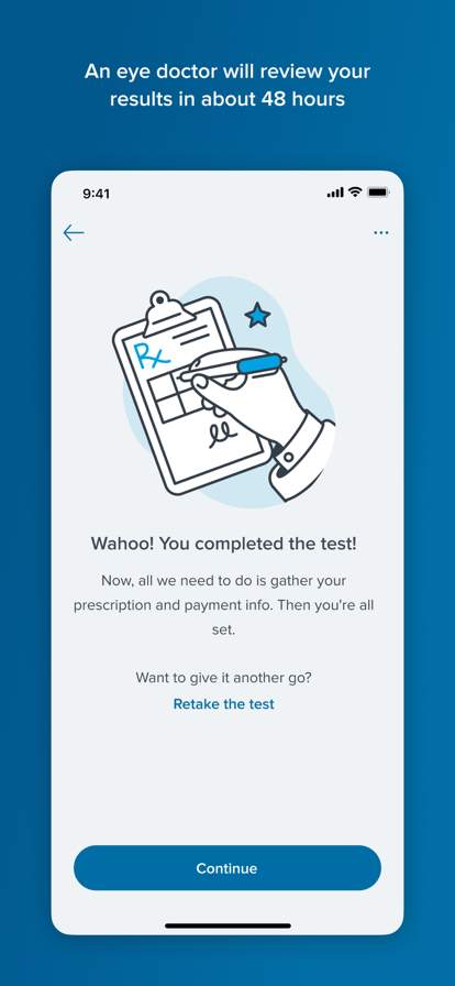 virtual-vision-test screenshot