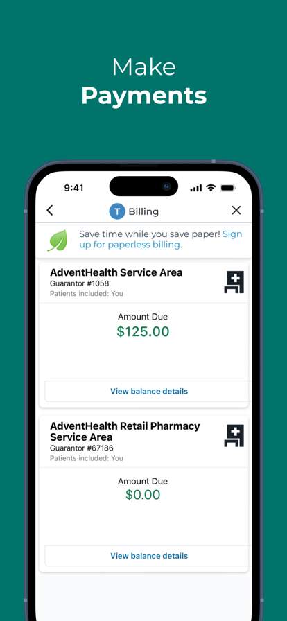 adventhealth screenshot