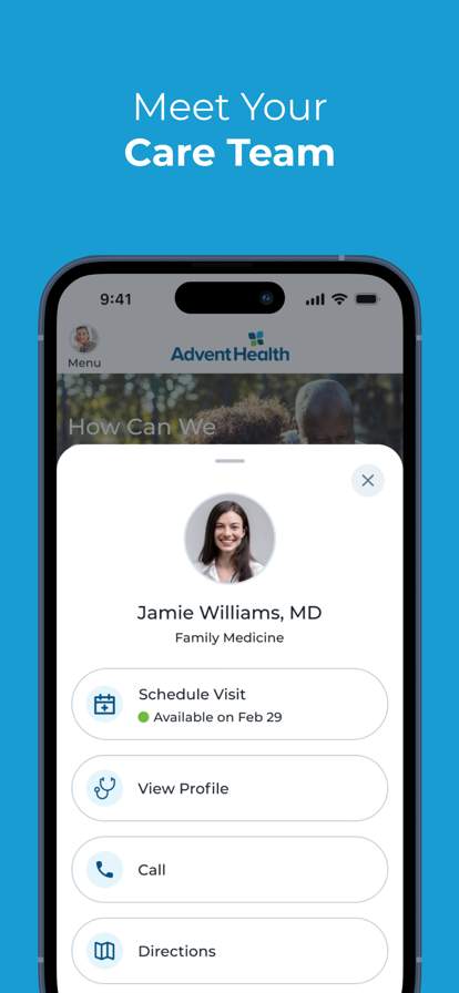 adventhealth screenshot