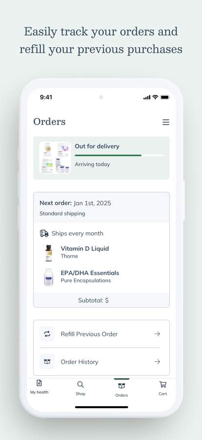 fullscript screenshot