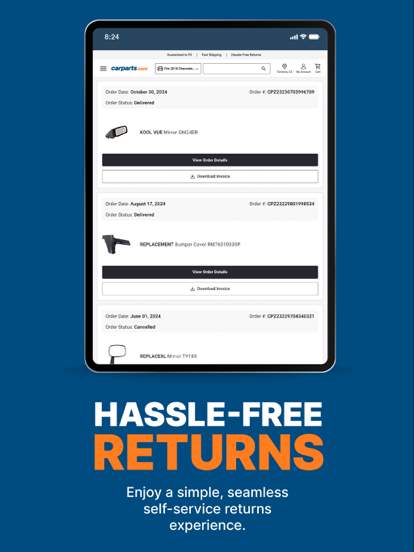carpartscom screenshot