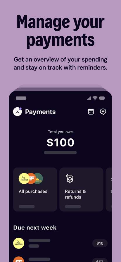 Klarna | Shop now. Pay later. screenshot