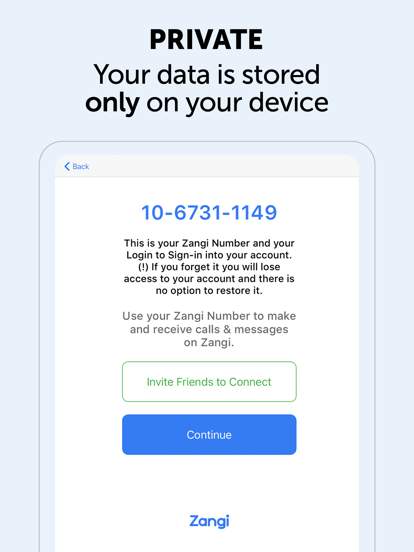 zangi-private-messenger screenshot