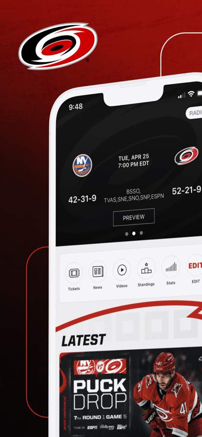 Carolina Hurricanes screenshot