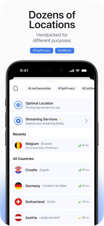 prizma-vpn screenshot