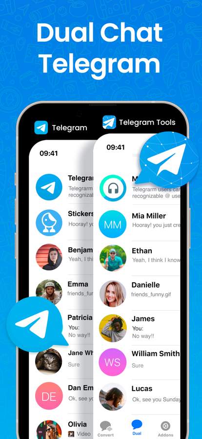 X for Telegram Messenger screenshot