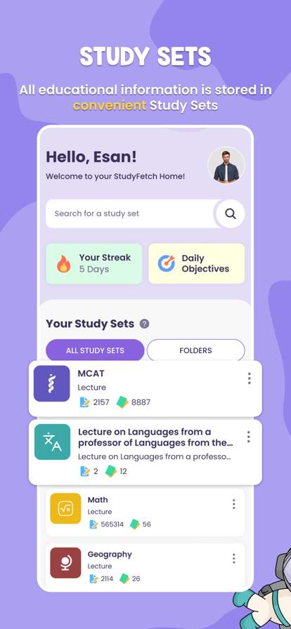 study-fetch screenshot